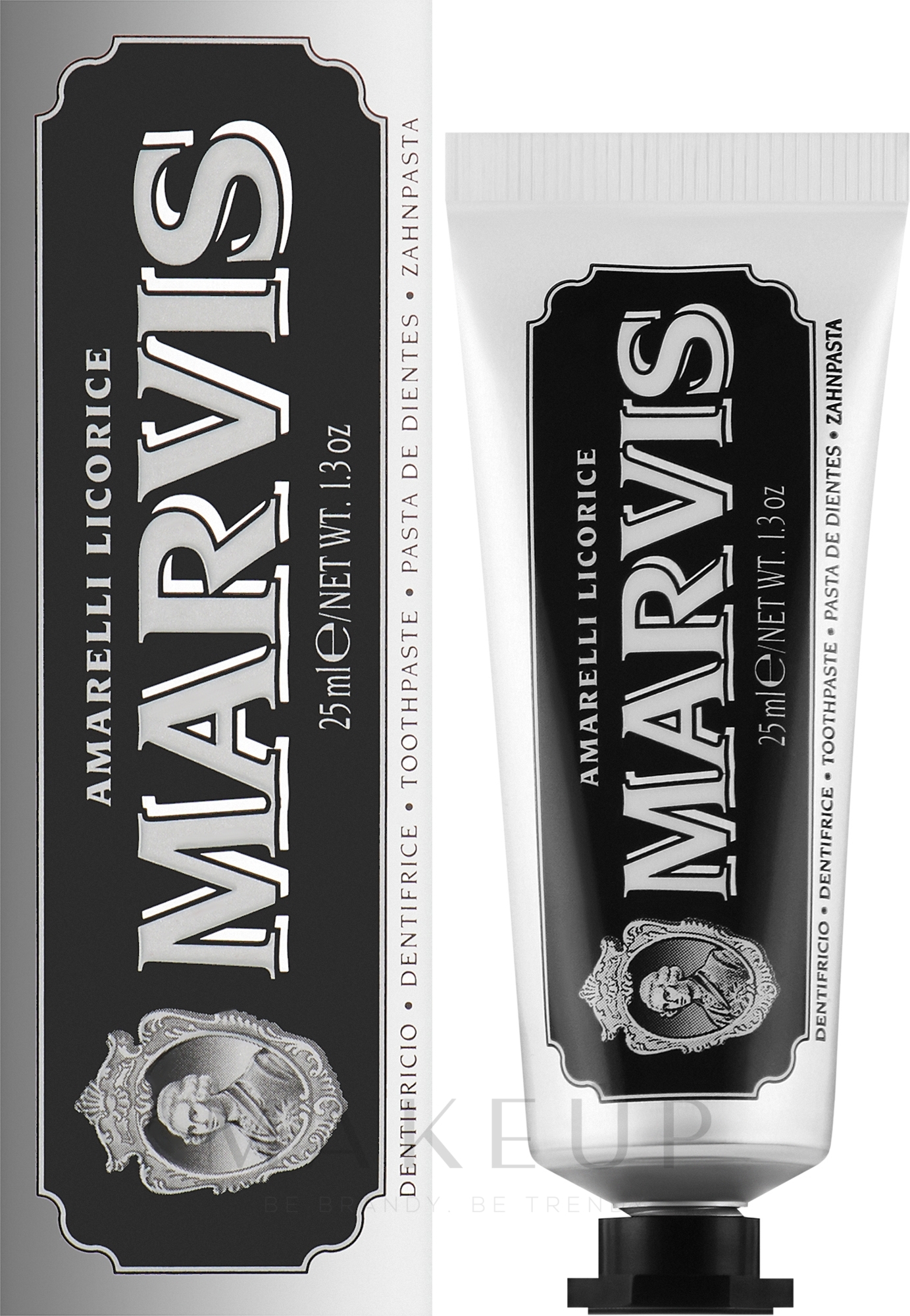 Zahnpasta mit Lakritz und Minze - Marvis Amarelli Licorice Toothpaste — Bild 25 ml