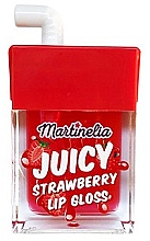 Lipgloss mit Erdbeere Juicy - Martinelia Lip Gloss — Bild N1