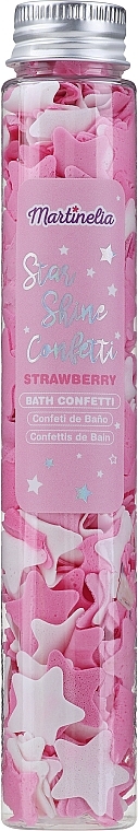 Badesalz Konfetti - Martinelia Starshine Bath Confetti Strawberry  — Bild N1