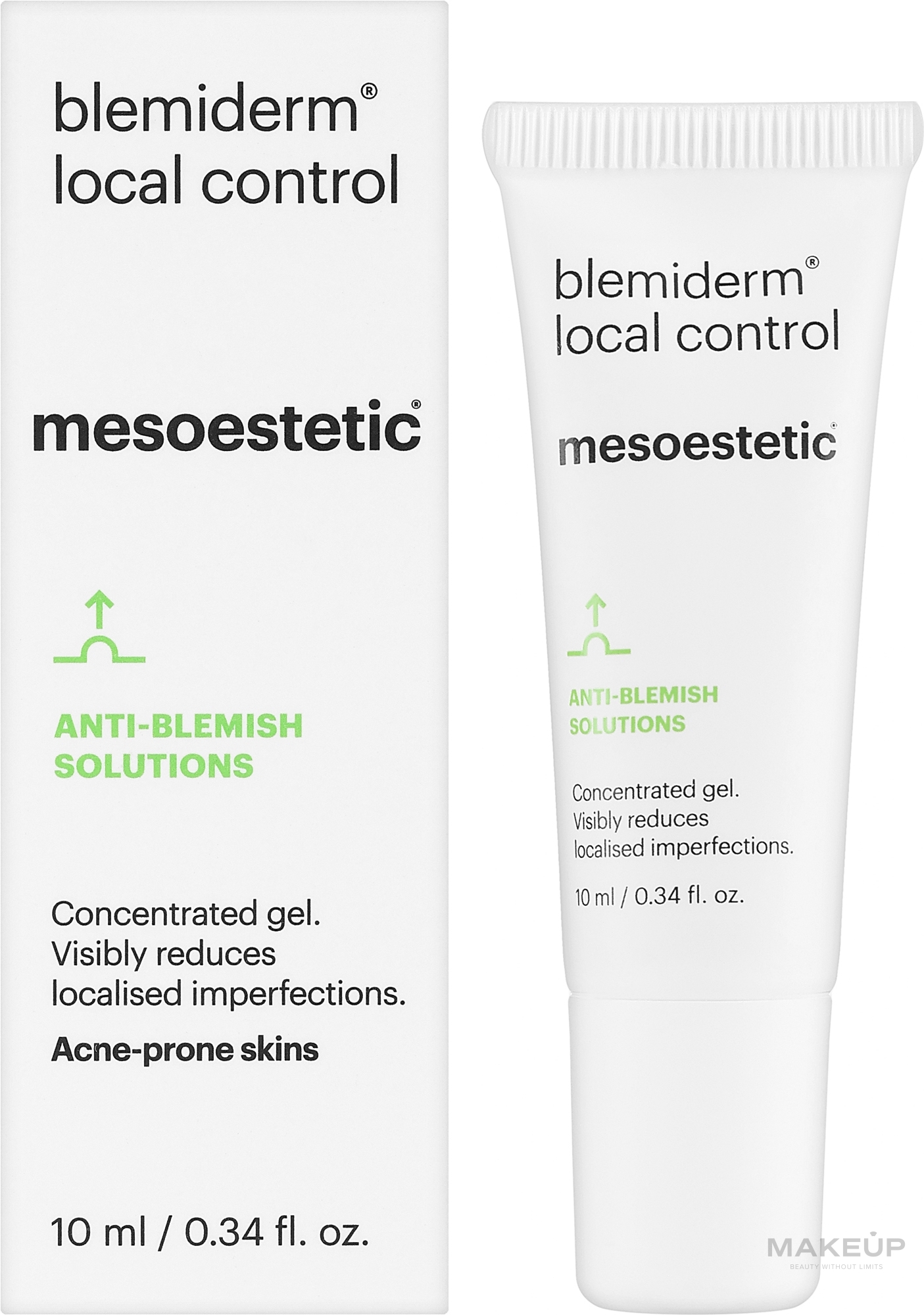 Spot-Gel gegen Unreinheiten - Mesoestetic Blemiderm Local Control  — Bild 10 ml