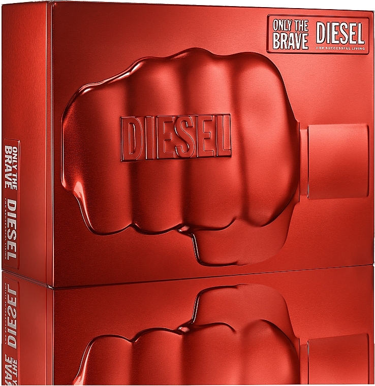 Diesel Only The Brave - Duftset (Eau de Toilette 125ml + Duschgel 2x75ml)  — Bild N1