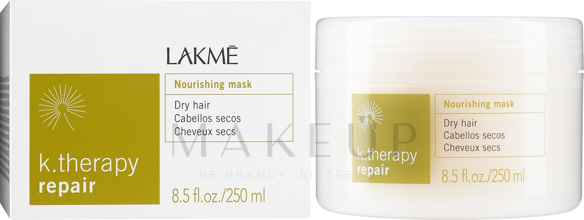 Nährende Maske für trockenes Haar - Lakme K.Therapy Repair Nourishing Mask — Bild 250 ml