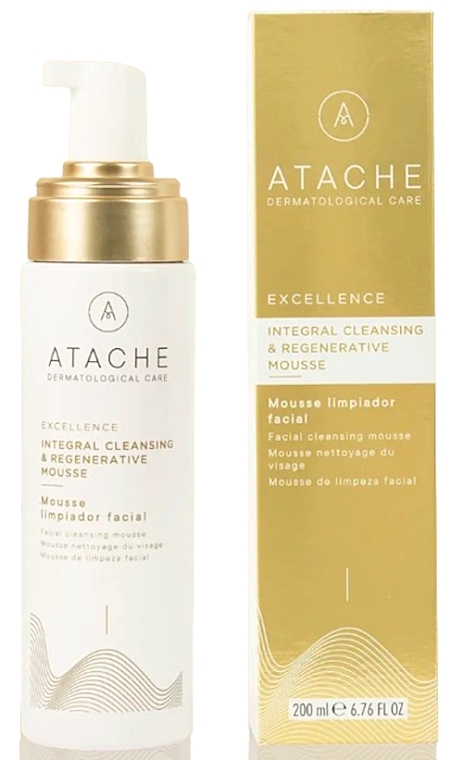 Reinigungsschaum mit AHA-Säuren  - Atache Excellence Integral Cleansing & Regenerative Mousse  — Bild N3