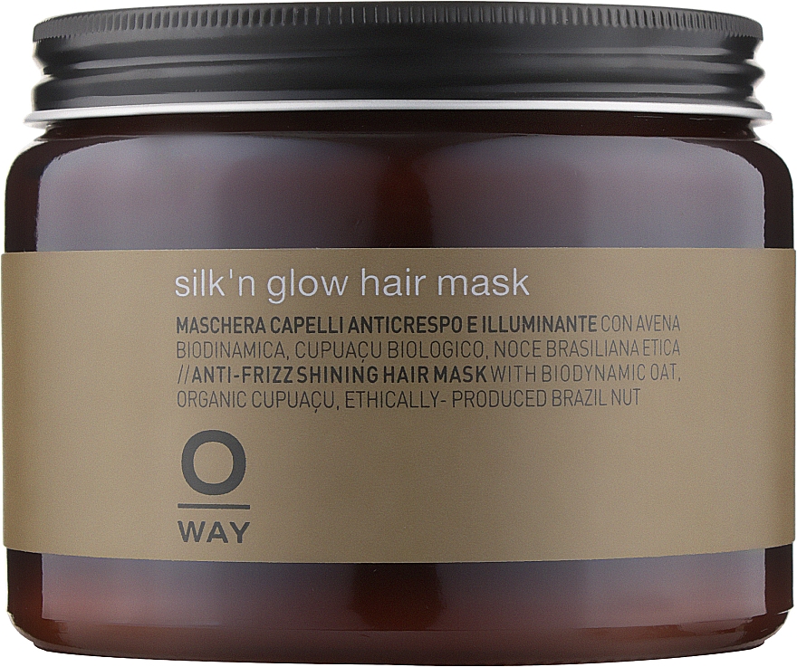 Anti-Frizz Haarmaske - Rolland Oway Silk'N'Glow — Bild N2