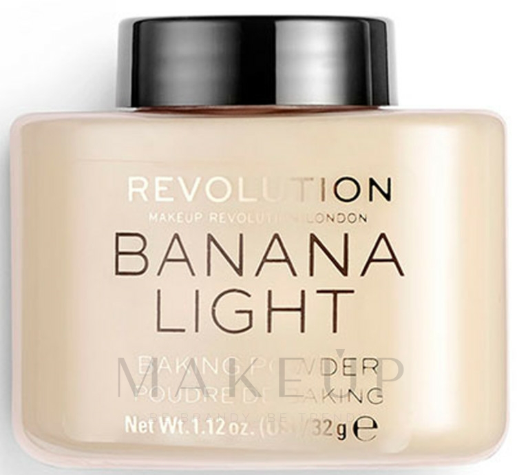 Gebackener Gesichtspuder - Makeup Revolution Baking Powder — Foto Banana Light