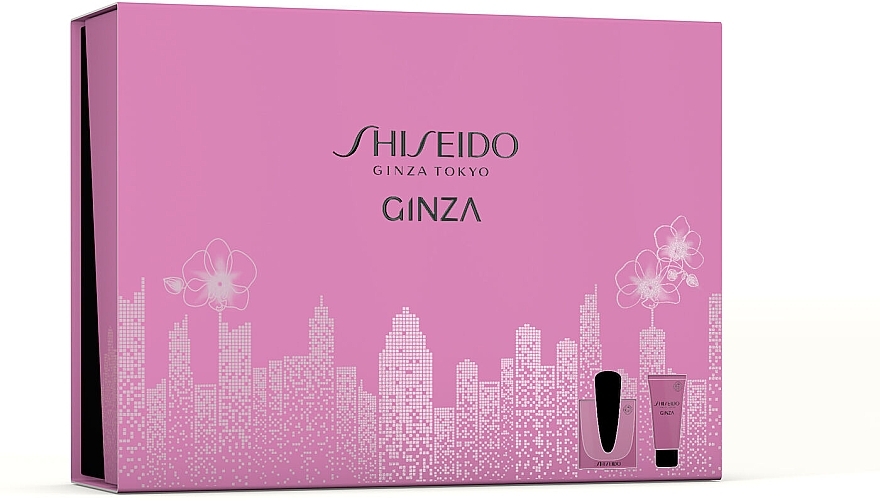 Duftset (Eau de Parfum 50ml + Körperlotion 50ml)  - Shiseido Ginza Murasaki  — Bild N2