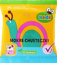 Feuchttücher für Kinder Schnecke - Kidi Wet Multifunctional Wipes — Bild N1
