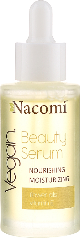 Nährendes und feuchtigkeitsspendendes Gesichtsserum mit Vitamin E - Nacomi Beauty Serum Nourishing & Moisturizing Serum