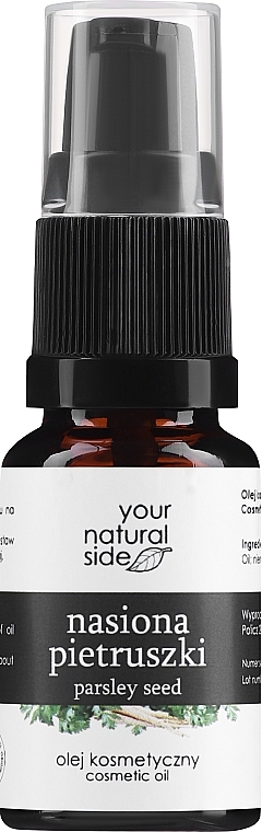 Petersiliensamenöl für Gesicht und Körper  - Your Natural Side Precious Oils Parsley Seed Oil (mit Spender)  — Bild N1