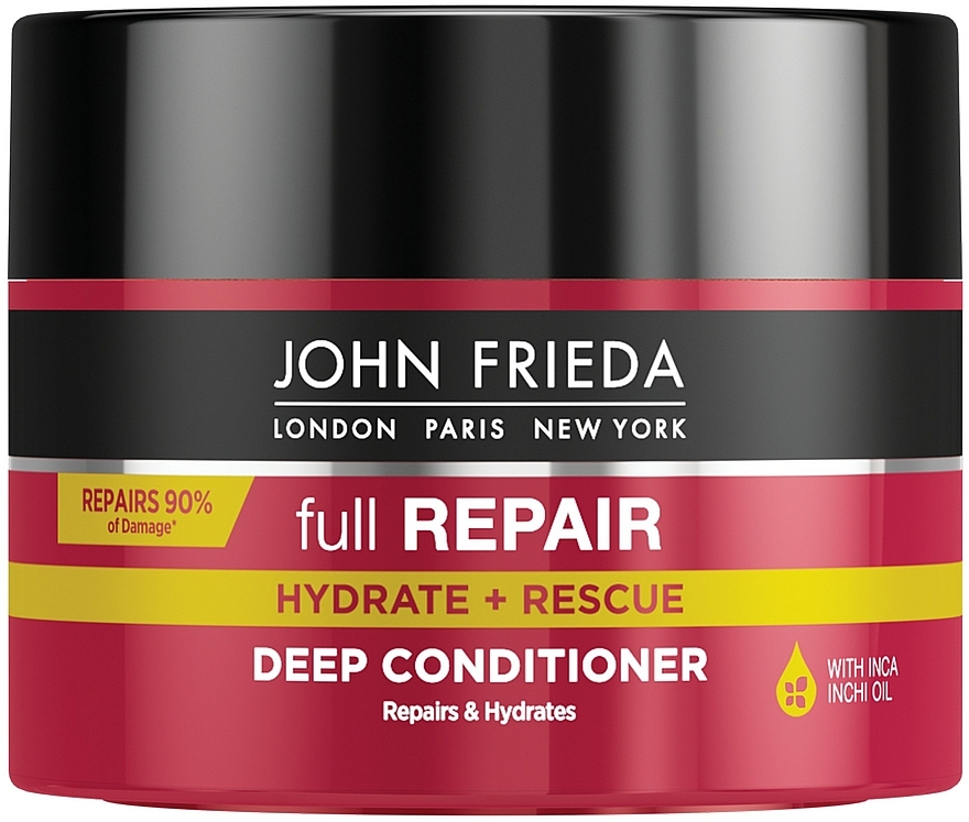 Stärkender Conditioner mit regenerierender Wirkung - John Frieda Full Repair Deep Conditioner