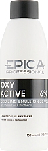 Düfte, Parfümerie und Kosmetik Sauerstoff Oxy Active 6% - Epica Professional Oxidizing Emuilsion