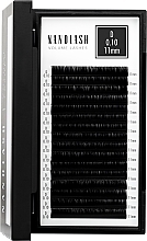 Falsche Wimpern D 0.10 (11 mm) - Nanolash Volume Lashes — Bild N3