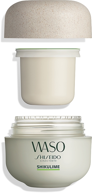 Feuchtigkeitsspendende Gesichtscreme - Shiseido Waso Shikulime Mega Hydrating Moisturizer (Refill) — Bild N2