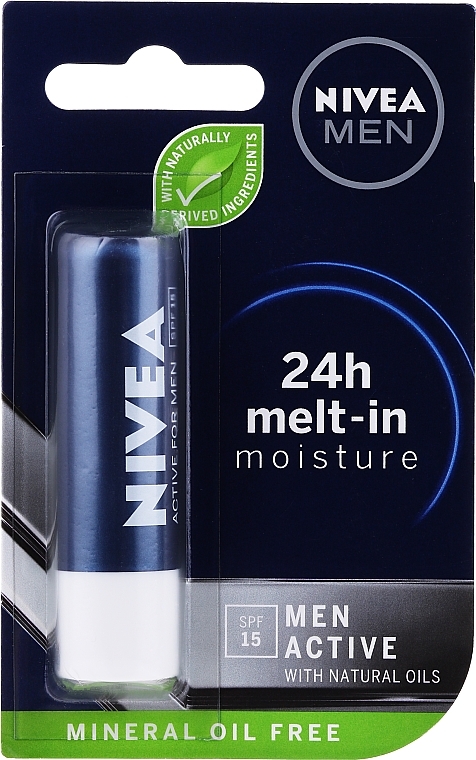 Lippenbalsam für Männer SPF 15 - NIVEA Men Active Care SPF 15 — Bild N4