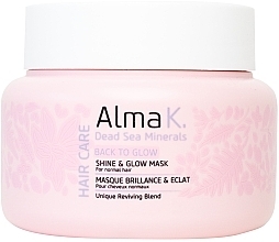 Düfte, Parfümerie und Kosmetik Haarmaske für mehr Glanz - Alma K. Back To Glow Shine & Glow Mask