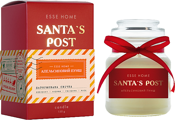 Esse Home Santa's Post - Duftkerze Orangener Punsch — Bild N1