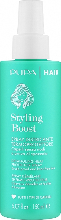 Thermoschützendes Haarspray - Pupa Styling Boost Detangling Heat Protector Spray — Bild N1