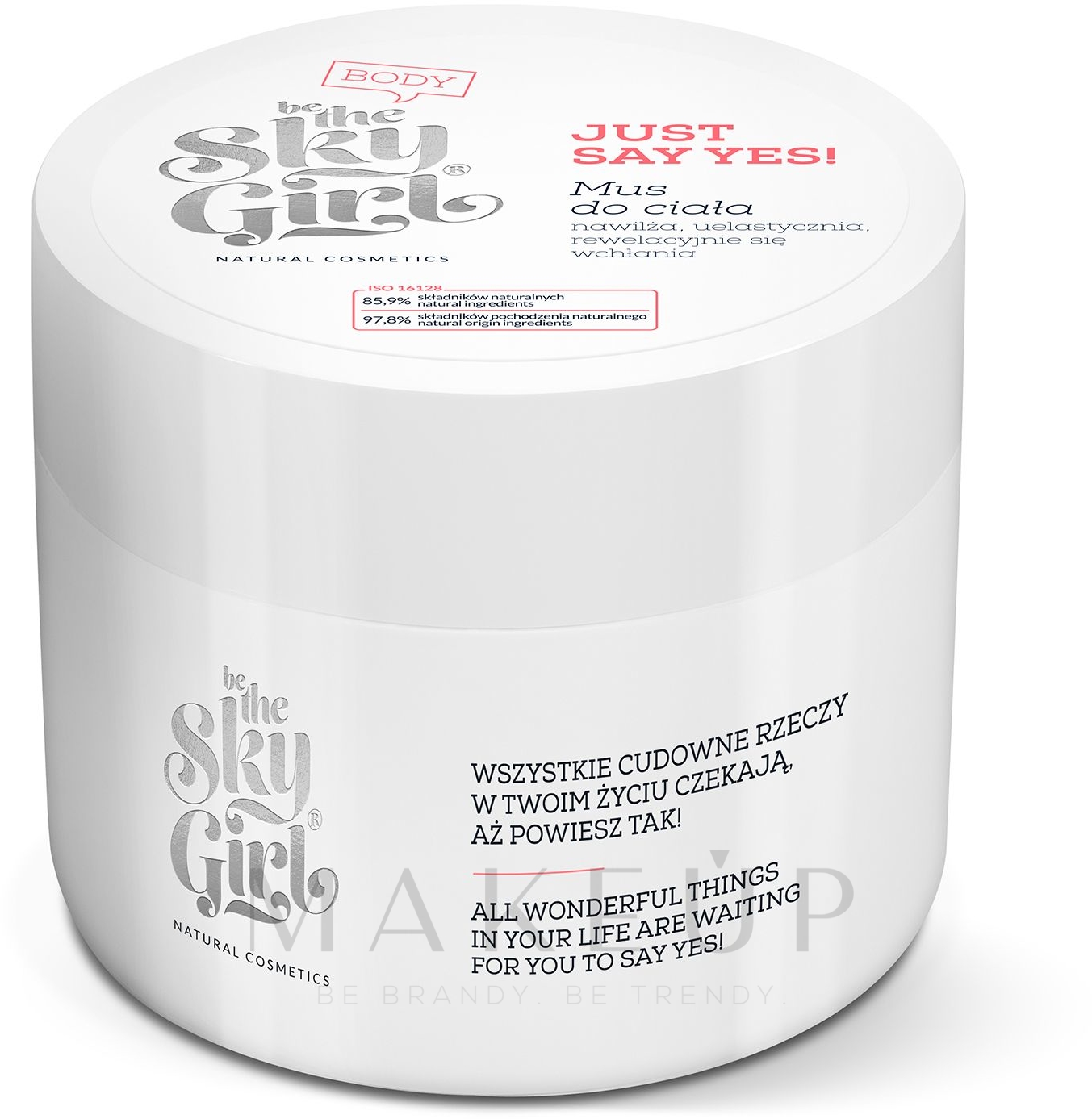 Körpermousse - Be the Sky Girl "Just Say Yes!" Body Mousse — Bild 200 ml