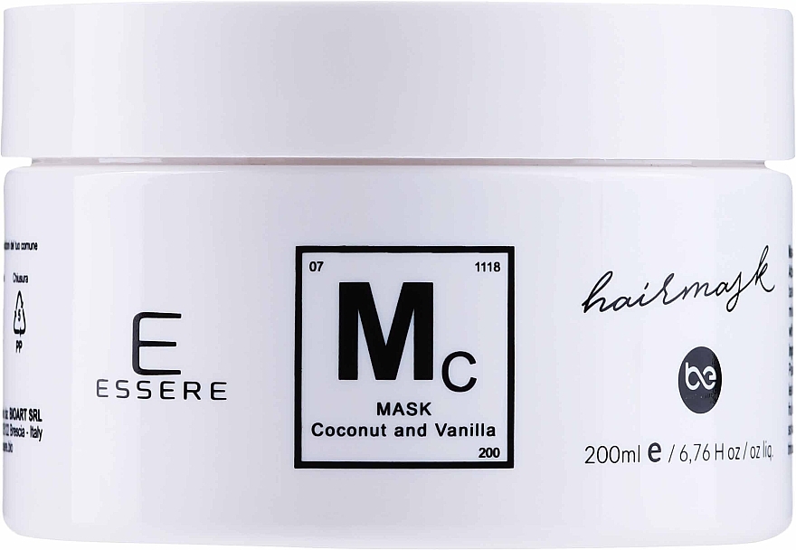 Haarmaske mit Kokosnuss und Vanille - Essere Hair Mask Nourishing Coconut & Vanilla — Bild N1