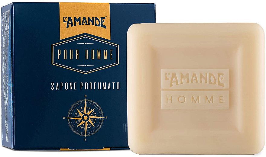L'Amande Pour Homme Perfumed Soap - Parfümierte Seife — Bild N1