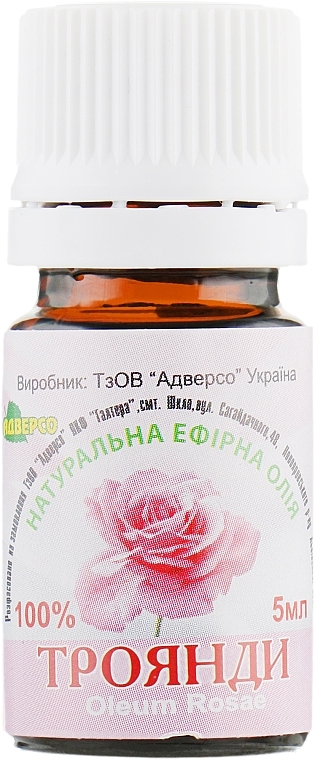 Ätherisches Öl Rose 100% - Adverso — Bild N1