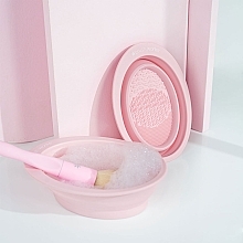 Silikon-Reinigungsschale für Make-up-Pinsel - Brushworks Silicone Makeup Brush Cleaning Bowl — Bild N3