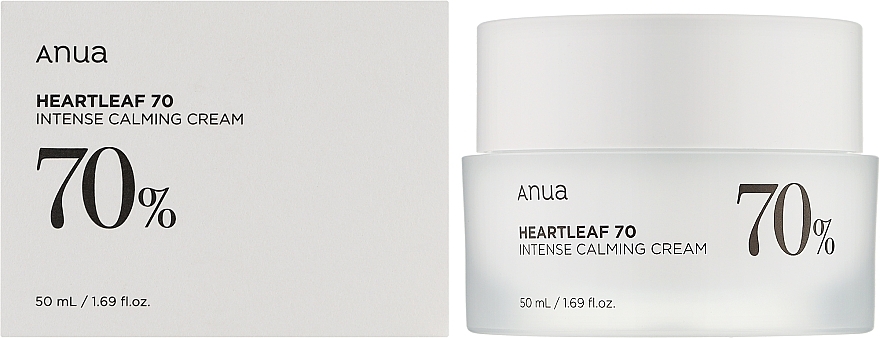 Beruhigende Gesichtscreme - Anua Heartleaf 70% Intense Calming Cream — Bild N2