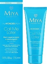 Düfte, Parfümerie und Kosmetik Regenerierende Creme mit Mikroalgen - Miya Cosmetics My Wonder Balm Call Me Later