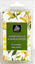 Düfte, Parfümerie und Kosmetik Aromatisches Wachs Geißblatt und Sandelholz - Pan Aroma Honeysuckle & Sandalwood Square Wax Melts 