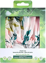 Düfte, Parfümerie und Kosmetik Duschhaube rosa-grün - EcoTools Shower Cap & Storage Case