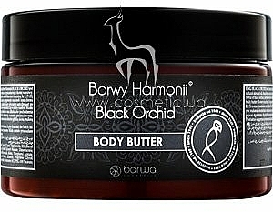 Körperbutter mit schwarzer Orchidee - Barwa Harmony Body Butter Black Orchid — Bild N1