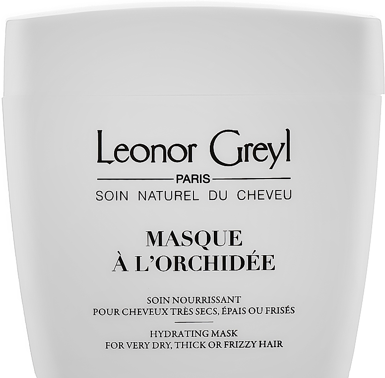 Nährende Maske für sehr trockenes und krauses Haar mit Orchidee - Leonor Greyl Masque a L'orchidee — Bild N1