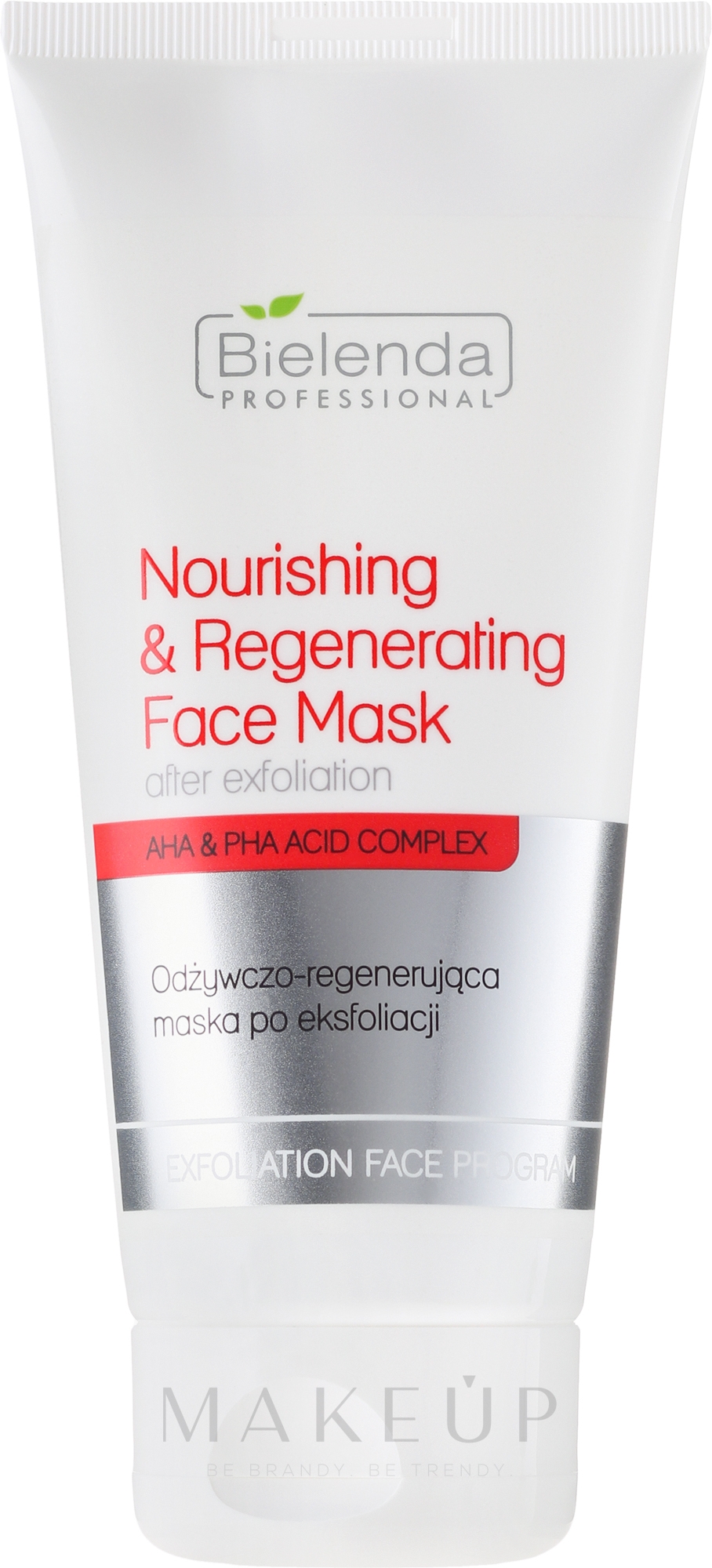 Pflegende und regenerierende Maske nach dem Peeling - Bielenda Professional Exfoliation Face Program Nourishing And Regenerating Face Mask — Foto 175 ml