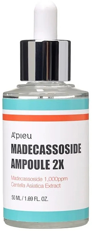 Konzentriertes Gesichtsserum mit Madecassoside und indischem Wassernabelextrakt für müde Haut - A'pieu Madecassoside Ampoule 2X — Bild N3