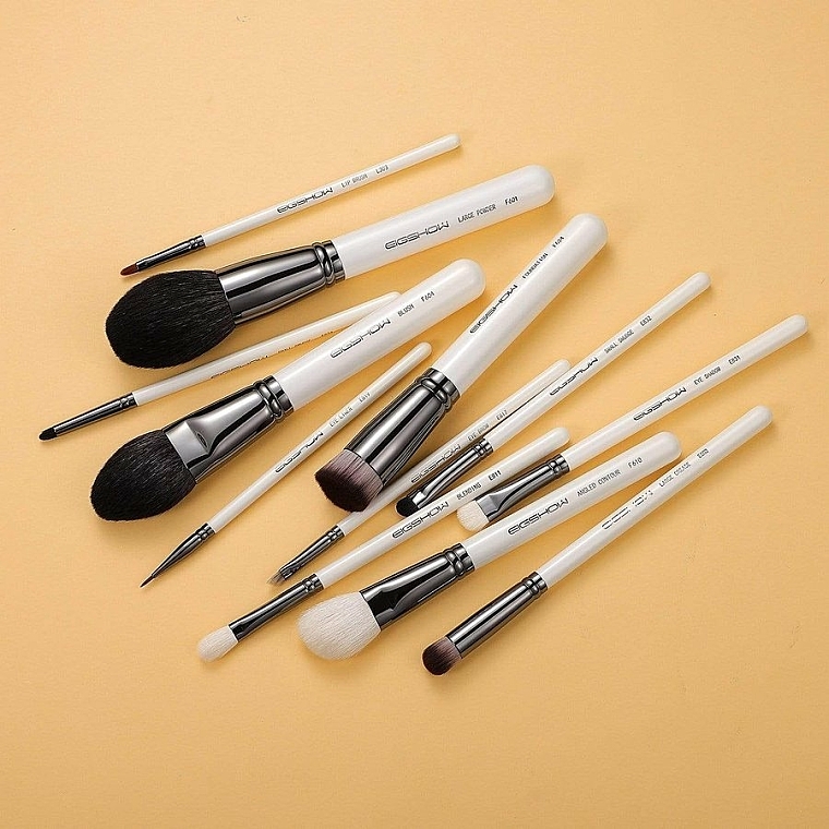 Make-up Pinselset - Eigshow Beauty Makeup Brush Master Bright Silver — Foto N5