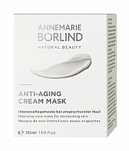 Anti-Aging Intensivpflegemaske für anspruchsvolle Gesichtshaut mit Pistazienöl und Sichuanpfeffer-Extrakt - Annemarie Borlind Anti-Aging Cream Mask — Bild N2
