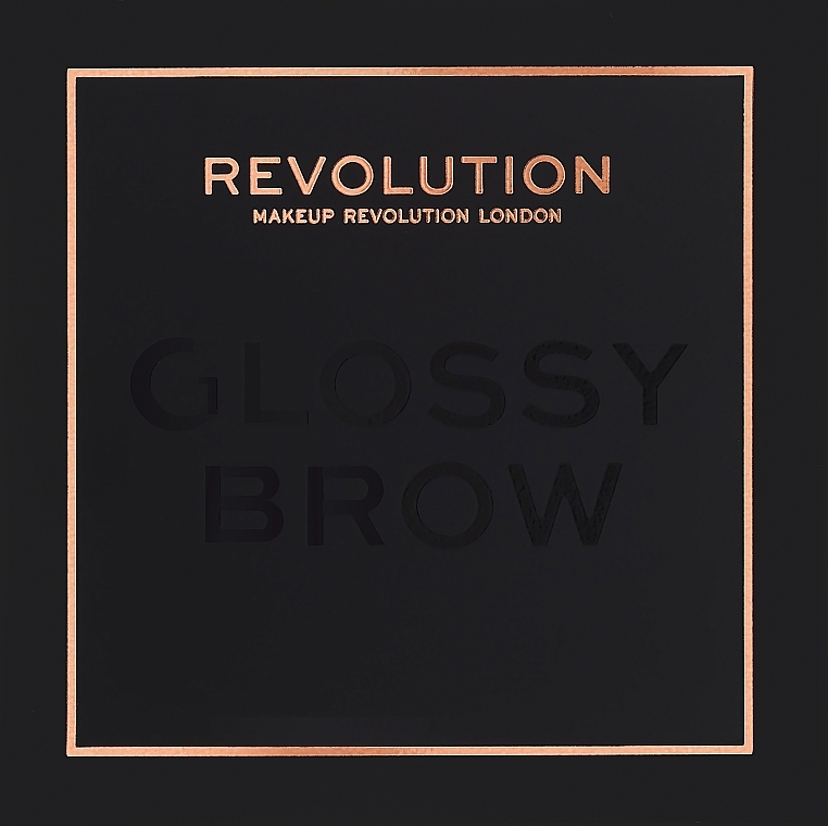 Augenbrauen-Set - Makeup Revolution Glossy Brow Kit — Bild N2
