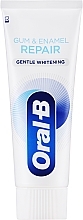 Aufhellende und regenerierende Zahnpasta für empfindliche Zähne - Oral-B Professional Gum & Enamel Repair Gentle Whitening — Bild N1