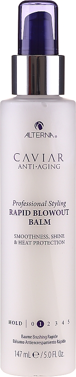 Glättender Blowout-Balsam mit Hitzeschutz - Alterna Caviar Anti-Aging Professional Styling Rapid Blowout Balm — Bild N1