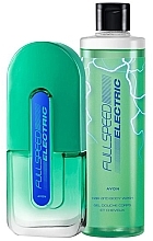 Düfte, Parfümerie und Kosmetik Avon Full Speed Electric - Duftset (Eau de Toilette 75ml + Duschgel 250ml) 