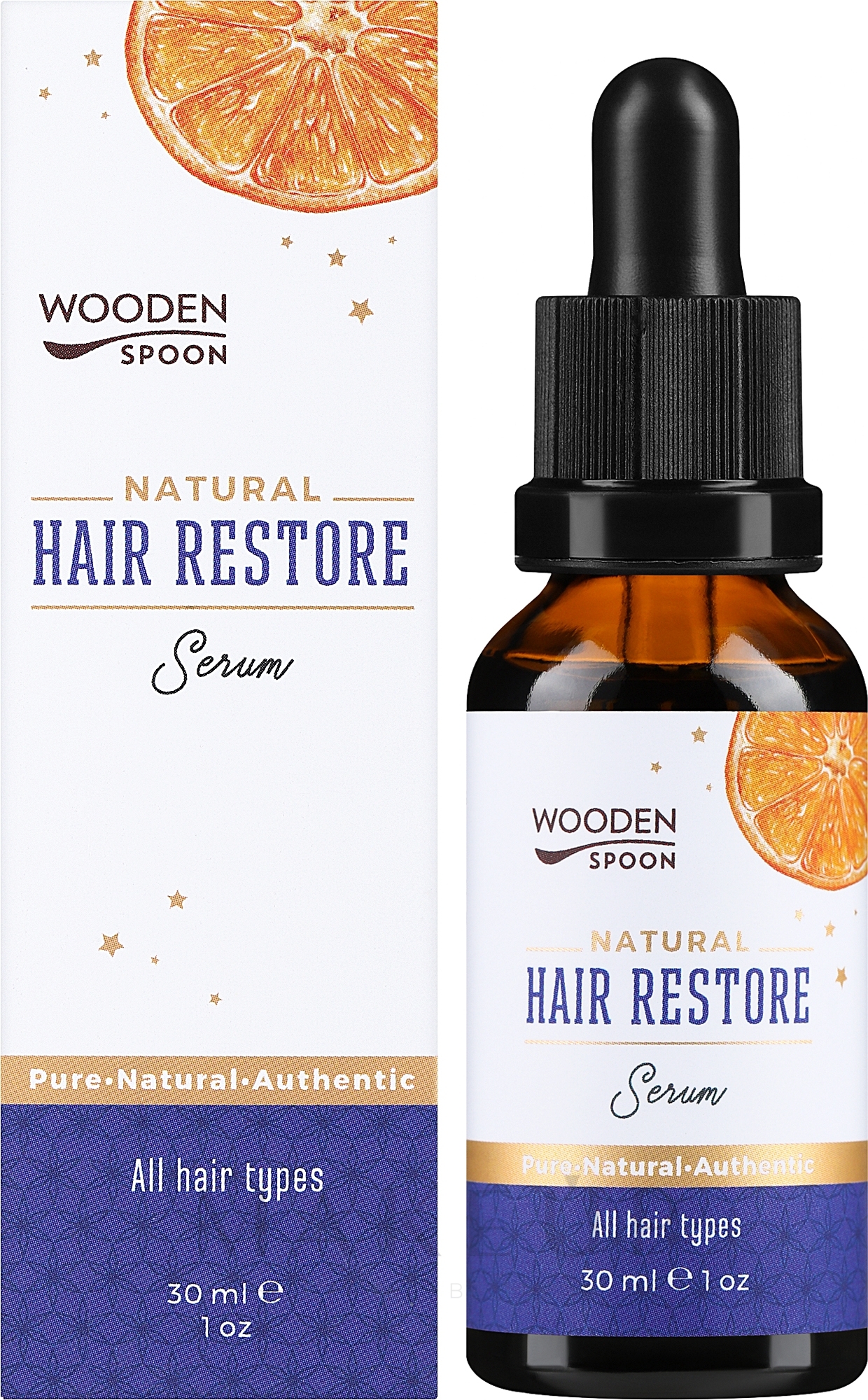 Reparierendes Haarserum - Wooden Spoon Hair Restore Serum — Bild 30 ml