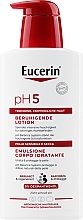 Feuchtigkeitsspendende Körperlotion für empfindliche und trockene Haut - Eucerin pH5 Moisturizing body milk — Bild N1