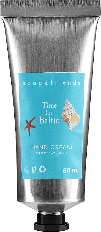 Handcreme mit Shea Butter - Soap&Friends Shea Line Time For Baltic Hand Cream — Bild N1