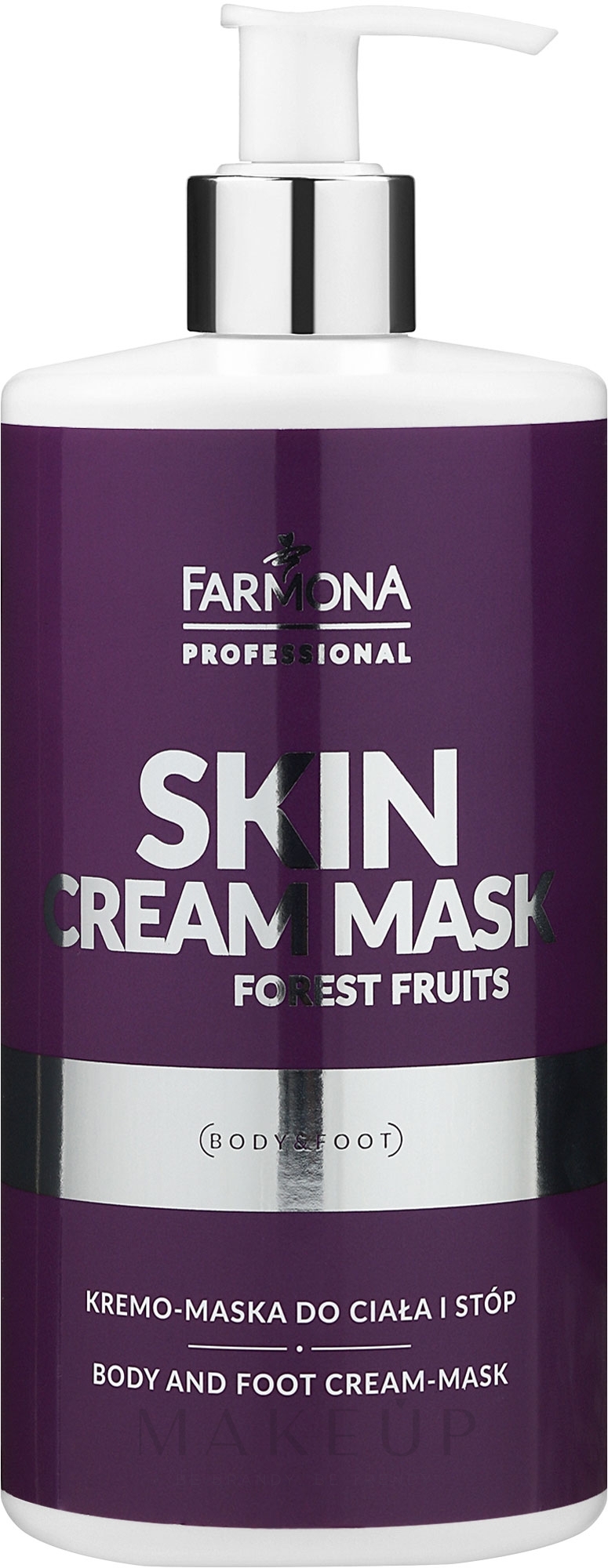 Creme-Maske für Körper und Beine - Farmona Professional Skin Cream Mask Forest Fruits — Bild 500 ml