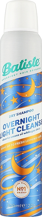 Trockenshampoo - Batiste Overnight Light Cleanse Dry Shampoo — Bild N1