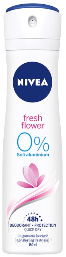 Deospray Antitranspirant - NIVEA Fresh Flower Deodorant Spray — Foto 150 ml