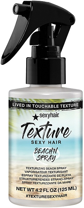 Strukturierendes Strand-Spray für das Haar - SexyHair Texture Beach’N Spray — Bild N1