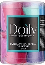 Düfte, Parfümerie und Kosmetik Panty-Slip aus Vliesstoff für Frauen für Spa-Behandlungen in Dose mehrfarbig - Doily