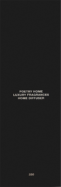 Poetry Home L’etreinte De Paris Black Square Collection - Parfümierter Diffusor — Bild N3