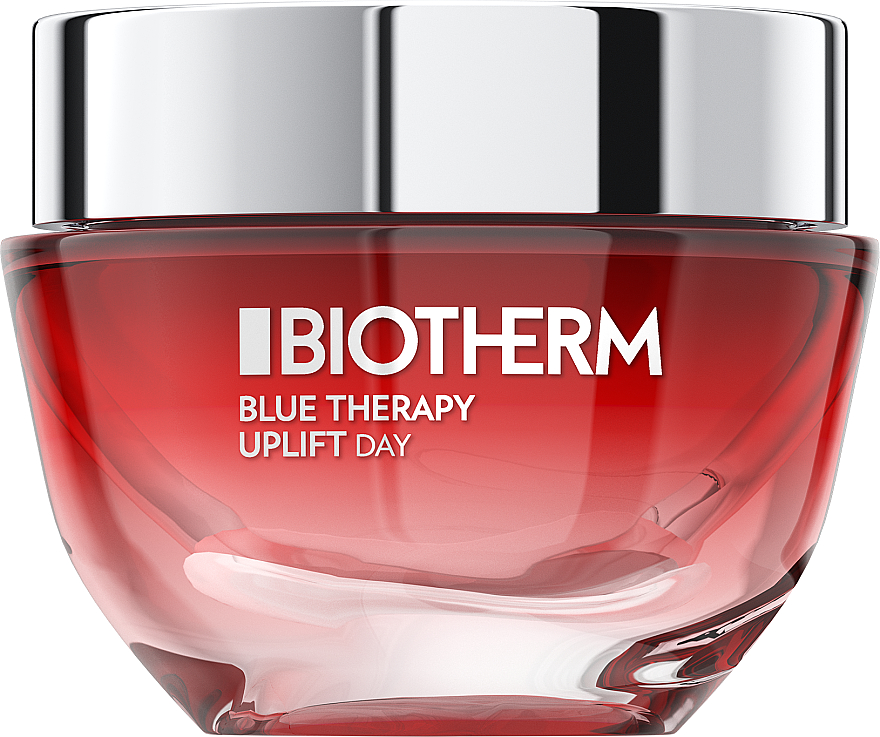Festigende Rosé-Creme für das Gesicht mit Rotalgenextrakt - Biotherm Blue Therapy Red Algae Uplift Day Cream